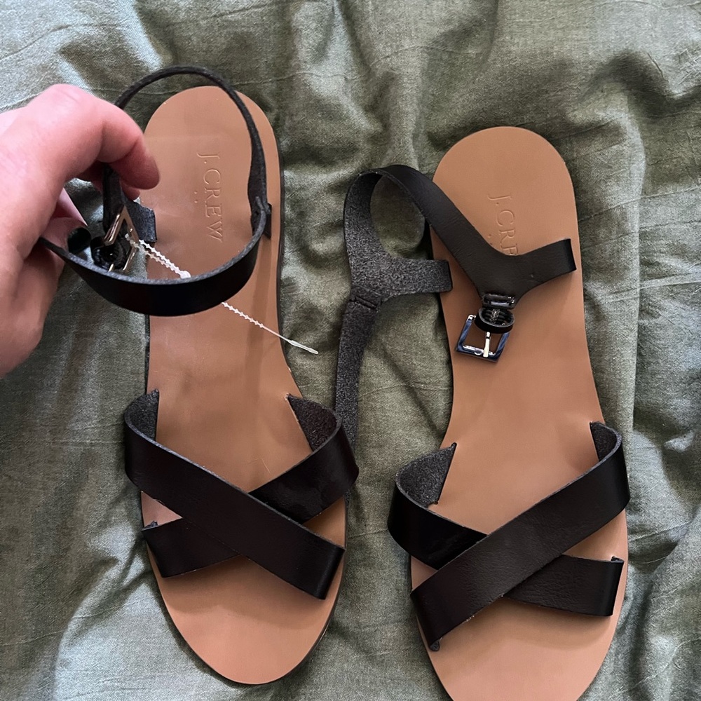 BRAND NEW J.CREW ankle strap sandal